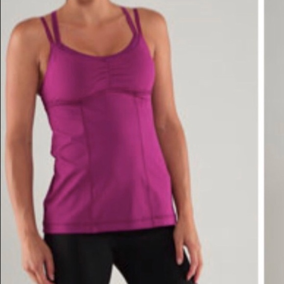 lululemon athletica Tops - LULULEMON Warrior 1 Vintage Double Strap Cami Tank